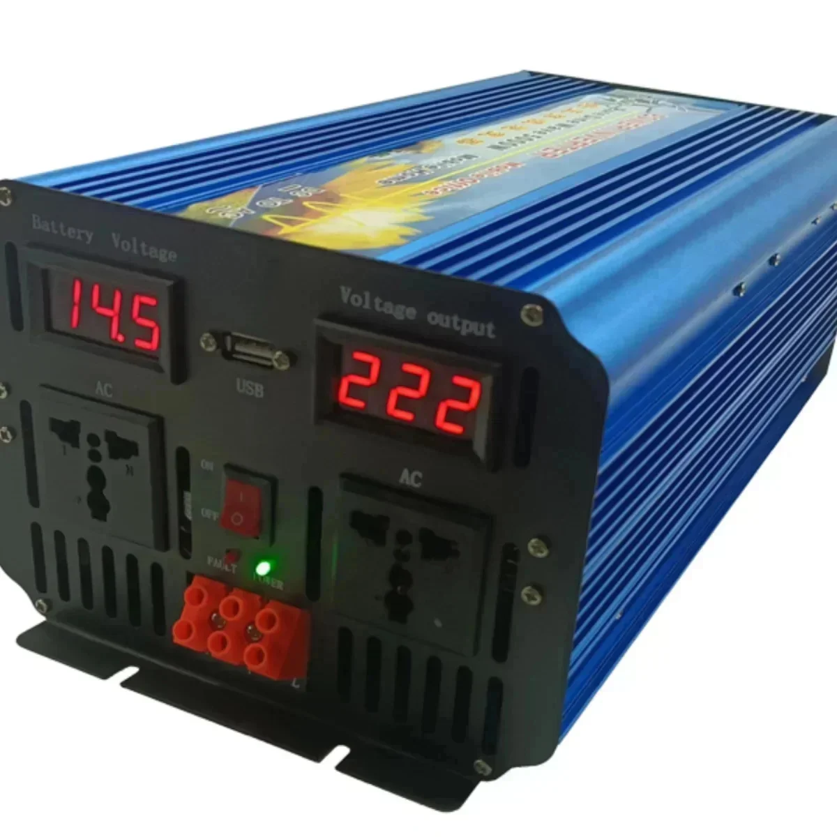 Inversor solar de onda senoida - Pure Sine Wave Inverter 5000W 48V 220V avaliação e preço
