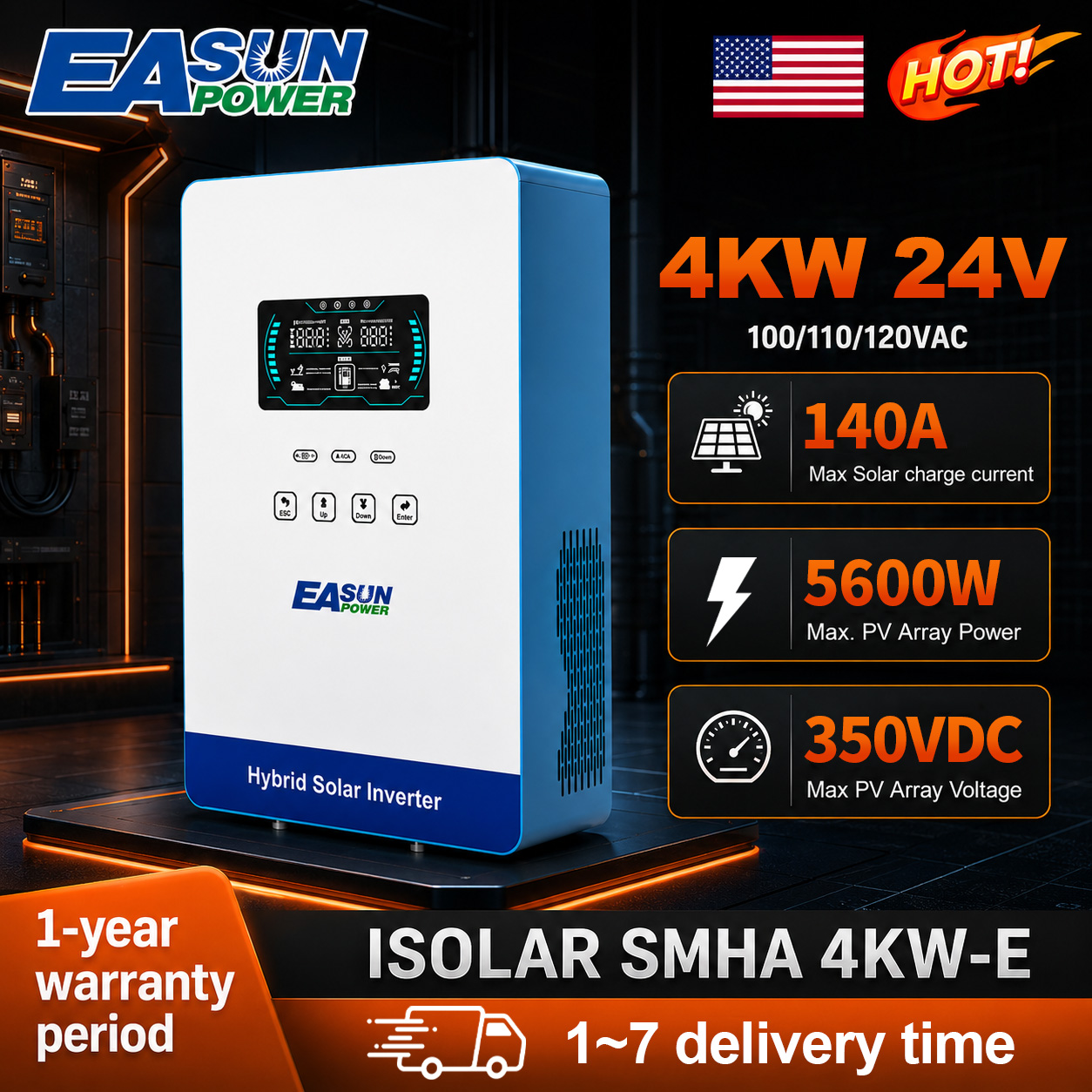 Inversor Solar EASUN POWER 400 - Grid Tie Inverter Limiter 2000W avaliação e preço